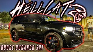 FIRST IN THE WORLD HELLCAT DODGE DURANGO SRT  SUPERCHARGED HEMI [upl. by Elokyn119]