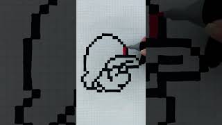 Pintando a MARIO BROS en pixel art  Tutorial art pixelart mariobros [upl. by Leugar]