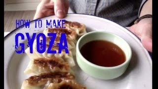 How to Make Gyoza  Japanese dumplings [upl. by Geraldina275]