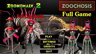 Zoonomaly 2 Zoochosis Official Full Gameplay  All Zookeeper The Forest VS All Monster Horrorfield [upl. by Stephine]