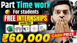 Part Time Work for Students  Part Time Internship for Students [upl. by Burgener]