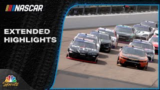 NASCAR Xfinity Series EXTENDED HIGHLIGHTS HyVee Perks 250  61524  Motorsports on NBC [upl. by Eanram]