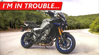 I shouldnt have ridden the Yamaha Tracer 9 GT Review [upl. by Hildie]