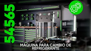 CÓMO UTILIZAR LA MÁQUINA PARA CAMBIO DE REFRIGERANTE REF 54565 [upl. by Nigem]