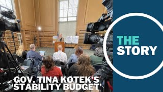 Gov Kotek unveils stability budget doubling down on housing behavioral health and schools [upl. by Swanhildas]