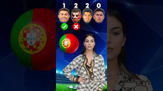 Mbappe vs Ronaldo vs Suarez vs Paulo Dybala  Georgina Rodríguez Asks🤩⚽ [upl. by Ainevul]