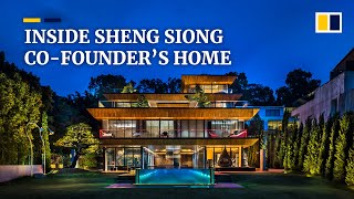 Inside Sheng Siong supermarket billionaire Lim Hock Leng’s home in Singapore [upl. by Aznerol]