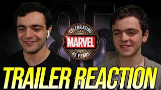 Celebrating 85 Years of Marvel REACTION [upl. by Ydisahc]