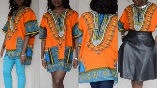 Styling The Dashiki  Lookbook [upl. by Luigino641]