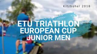 ETU Triathlon European Cup Junior Men 2018 Kitzbühel [upl. by Jervis]