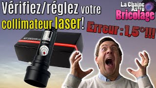 Comment vérifierrégler un collimateur laser [upl. by Aip]