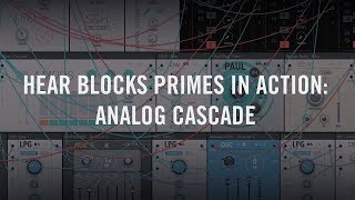 BLOCKS PRIMES  Analog Cascade  Native Instruments [upl. by Cayla321]