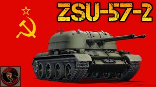 The Soviet ZSU572 Sparka selfpropelled antiaircraft gun  VEHICLE OVERVIEW [upl. by Dnilasor]