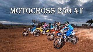 Motocross 250 4t 2016 Súper comparativa [upl. by Vipul]