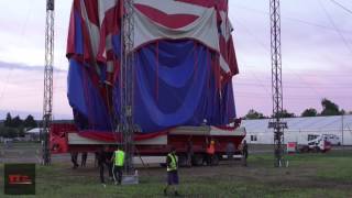 Circus Charles KNIE  Abbau Transport amp Aufbau  Tear down amp Build up [upl. by Virgilia]