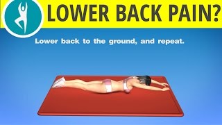 Lower Back Exercise and Stretch [upl. by Eirollam]