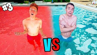 Sfida Piscina CALDO vs FREDDO parte 3 [upl. by Gothar293]