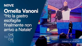 Ornella Vanoni quotHo la gastro esofagite finalmente non arrivo a Natalequot  Che tempo che fa [upl. by Drusilla]