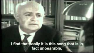 Theodor Adorno  Music and Protest [upl. by Vassaux542]