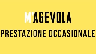 Prestazione Occasionale tutto quello che cè da sapere [upl. by Ellenehc]