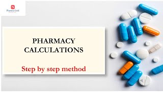 Pharmaceutical calculations  Part 10 [upl. by Rehpinnej]