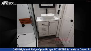 Beautiful 2025 Highland Ridge Open Range 3X Fifth Wheel RV For Sale in Dover FL  RVUSAcom [upl. by Dobrinsky]