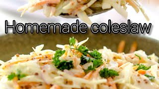 How to make coleslaw salad in 15 minutes [upl. by Esined]