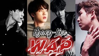 HYUNG LİNE ✴ BTS  WAP FMV [upl. by Oloapnaig]