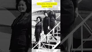 Stewardess China Airlines Taiwan 1960s [upl. by Herrah]