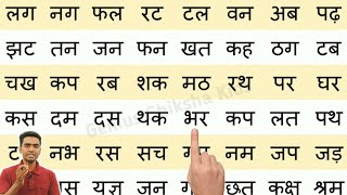 Do akshar wale shabd l how to learn hindi l recognise the words in Hindi l दो अक्षर वाले शब्द [upl. by Asetal]