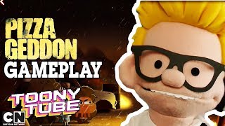 GAMEPLAY  Pizzageddon  Toony Tube  Cartoon Network [upl. by Lindblad]