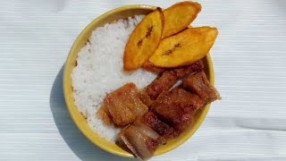 tocino con arroz 🥓🍚 [upl. by Prosper]