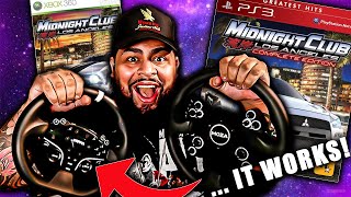 I Played Midnight Club LA 16 Years Later With A Sim Wheel [upl. by Aihsatal117]