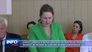 DANUT CANDREA A DEPUS JURAMANTUL PENTRU AL TREILEA MANDAT DE PRIMAR AL COMUNEI DORNA CANDRENILOR [upl. by Ahsenev]