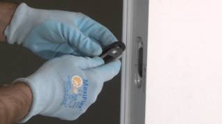 How to Install a door panel on an ECLISSE Syntesis Line frame [upl. by Morgan]