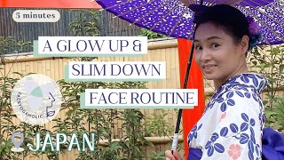 A Glow up and Slim Down Face Routine [upl. by Zora657]