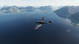 Spitfires fighting over Lofoten in DCS take two [upl. by Acinehs]