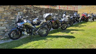 Monviso 28092024  2 Honda Transalp 750 [upl. by Atirac]