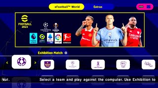 eFootball Pes 2023 PPSSPP Android Offline Chelito V Alpha Full Update Kits amp Transfer Graphics HD [upl. by Chirlin]