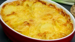 Gratin de pommes de terre gourmand – une recette très simple et rapide   SavoureuxTV [upl. by Hogg]