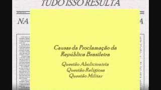 A PROCLAMAÇÃO DA REPÚBLICA  PARÓDIA E EXPLICAÇÃO [upl. by Antsirhc]