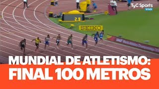 Mundial de Atletismo FINAL 100 metros victoria de Christian Coleman [upl. by Aisel]