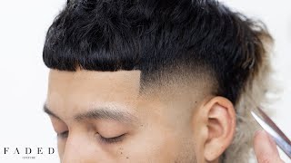 Barber tutorial Mullet burst fade [upl. by Olimreh934]