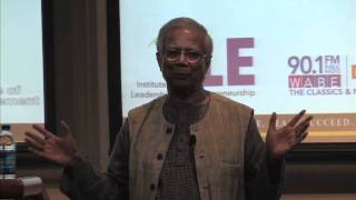 Professor Muhammad Yunus Nobel Peace Prize Laureate Presents quotBuilding Social Businessquot [upl. by Zetrac164]