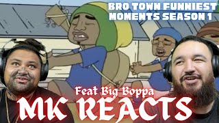 Bro Town Funniest Moments Season 1 REACTION Featuring Big Boppa Lifting 😳🤣 [upl. by Madalyn998]