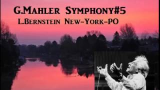 GMahler Symphony5  LBernstein NewYorkPO  1963 [upl. by Tnairb254]