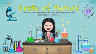 Kinds of Mixture Homogeneous and Heterogeneous Mixture [upl. by Durrace]