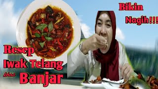 Resep iwak telang khas Banjar makan sampai nagih [upl. by Notlimah]