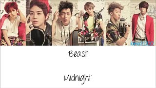 Midnight BEAST  Karaoke Heize ver [upl. by Cletis]