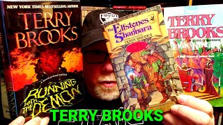 MY TERRY BROOKS book COLLECTION [upl. by Noryd]